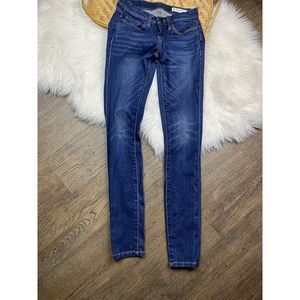 BlankNYC Jeans Blue Skinny Classique Distressed 24